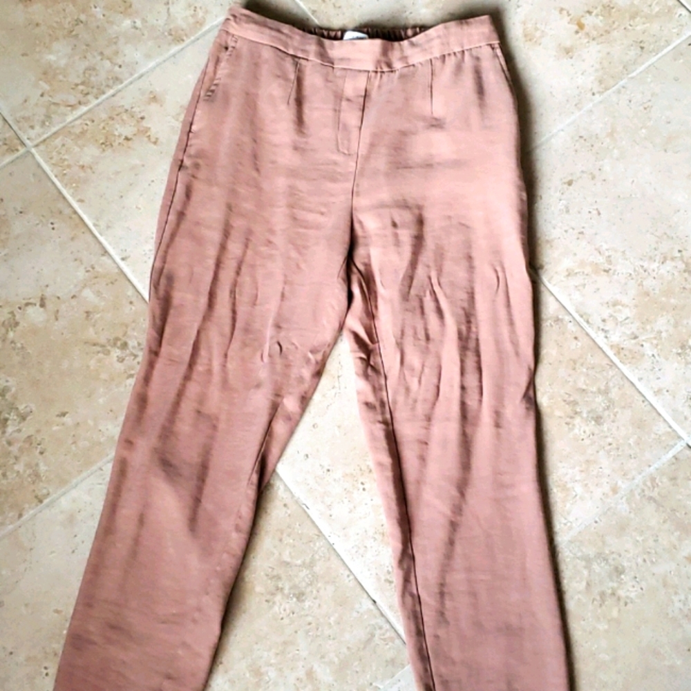 Brown French cut pants